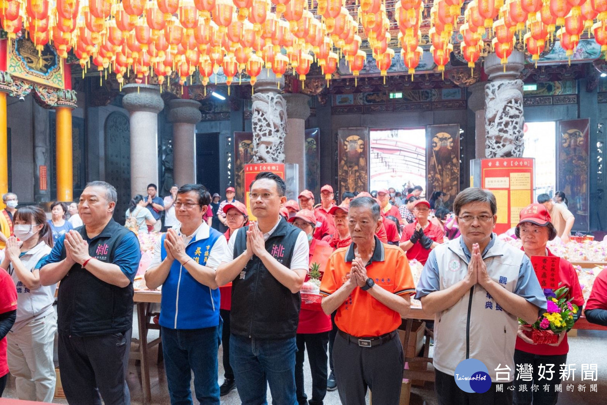 甘泉寺石觀音震靈紀念日祈福。