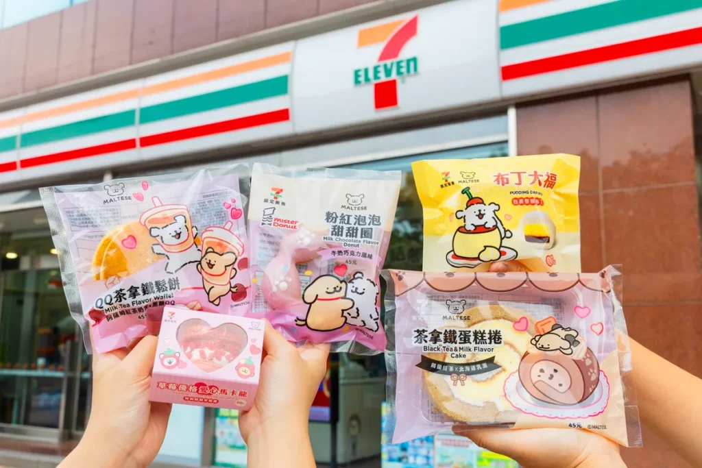 線條小狗的療癒魅力延續到甜點系列,搶攻夏季療癒甜點商機