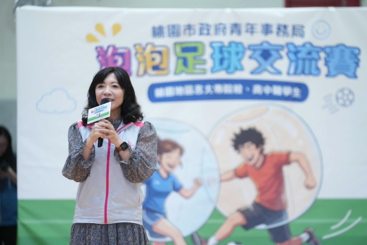 桃園校園泡泡足球賽陽明高中開打 24隊跨校激烈碰撞 S 122561055 0
