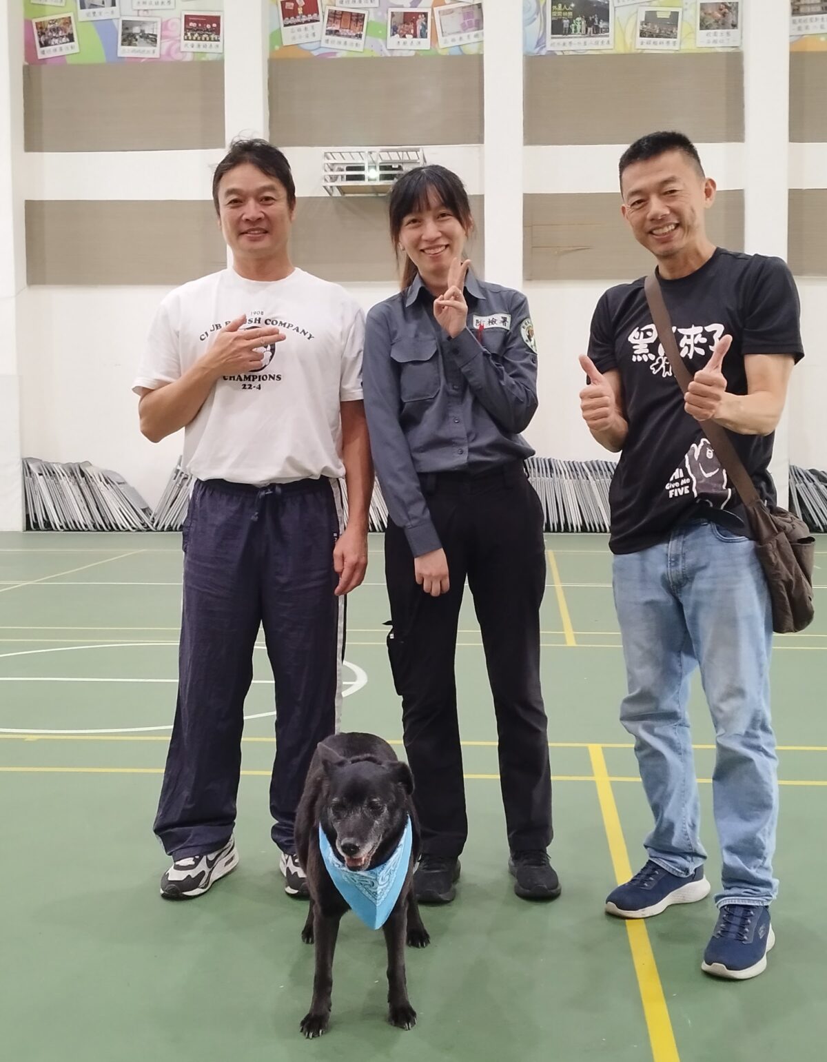國門護衛犬進校園!龍岡國小玩模擬行李查緝萌翻全場 776614 0