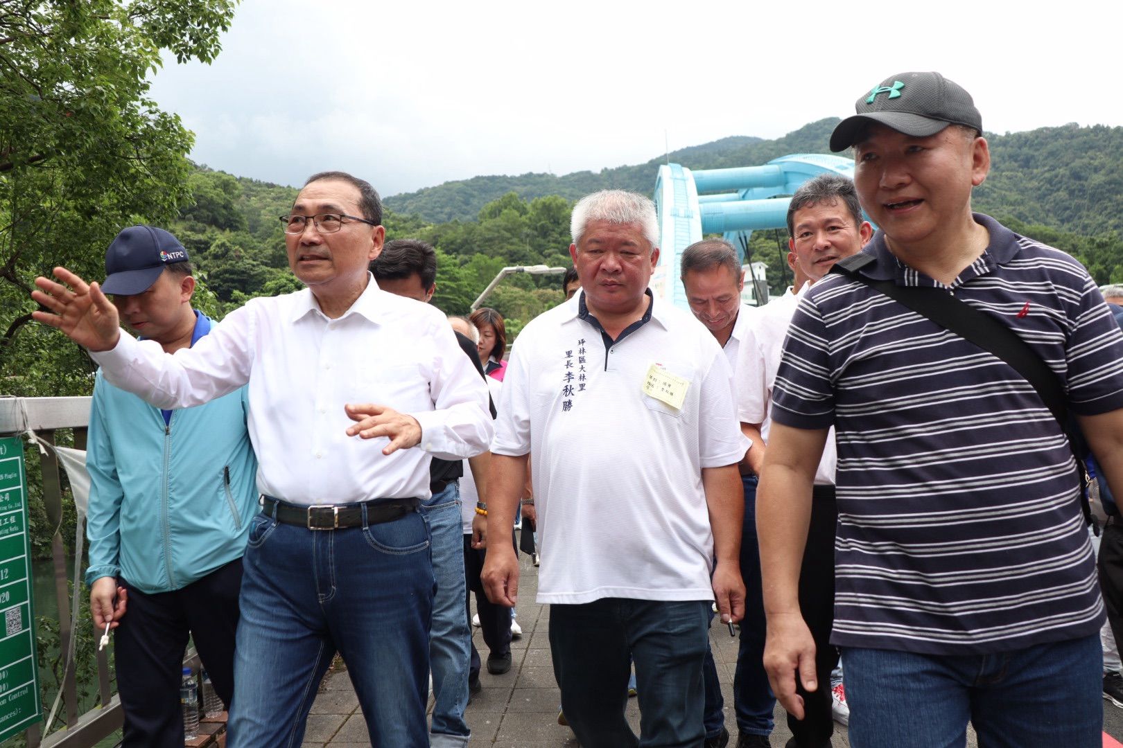 侯友宜視察坪林基礎建設 打造城市新亮點
