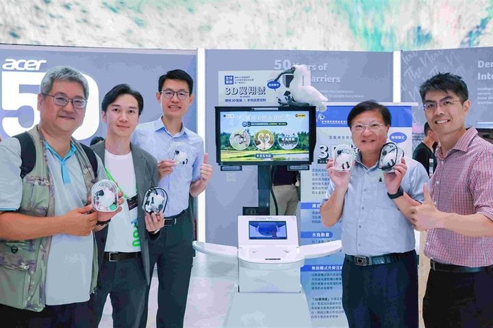 雲嘉南管理處和英飛輪公司合作開發出「3D 翼翔號」機台。　圖：雲嘉南濱海國家風景區管理處／提供
