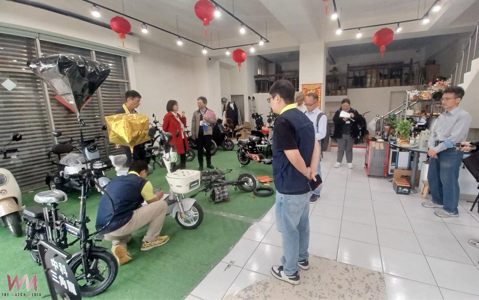 把關市民消費權益與道安環境　台中市交通局嚴查未審驗微型電動二輪車