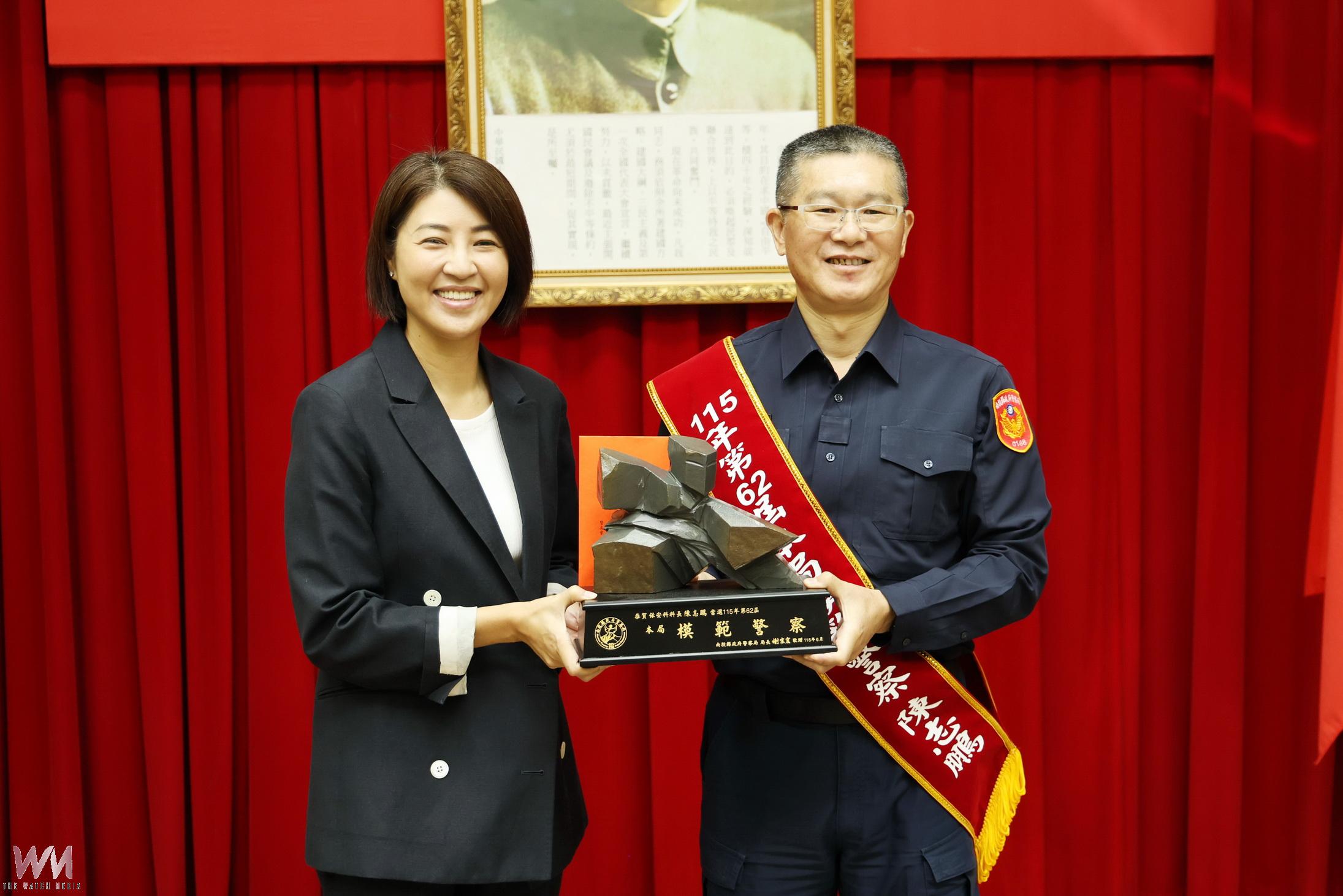 警察節將屆 許淑華縣長、何勝豐議長表揚績優員警 - https://www.watchmedia01.com