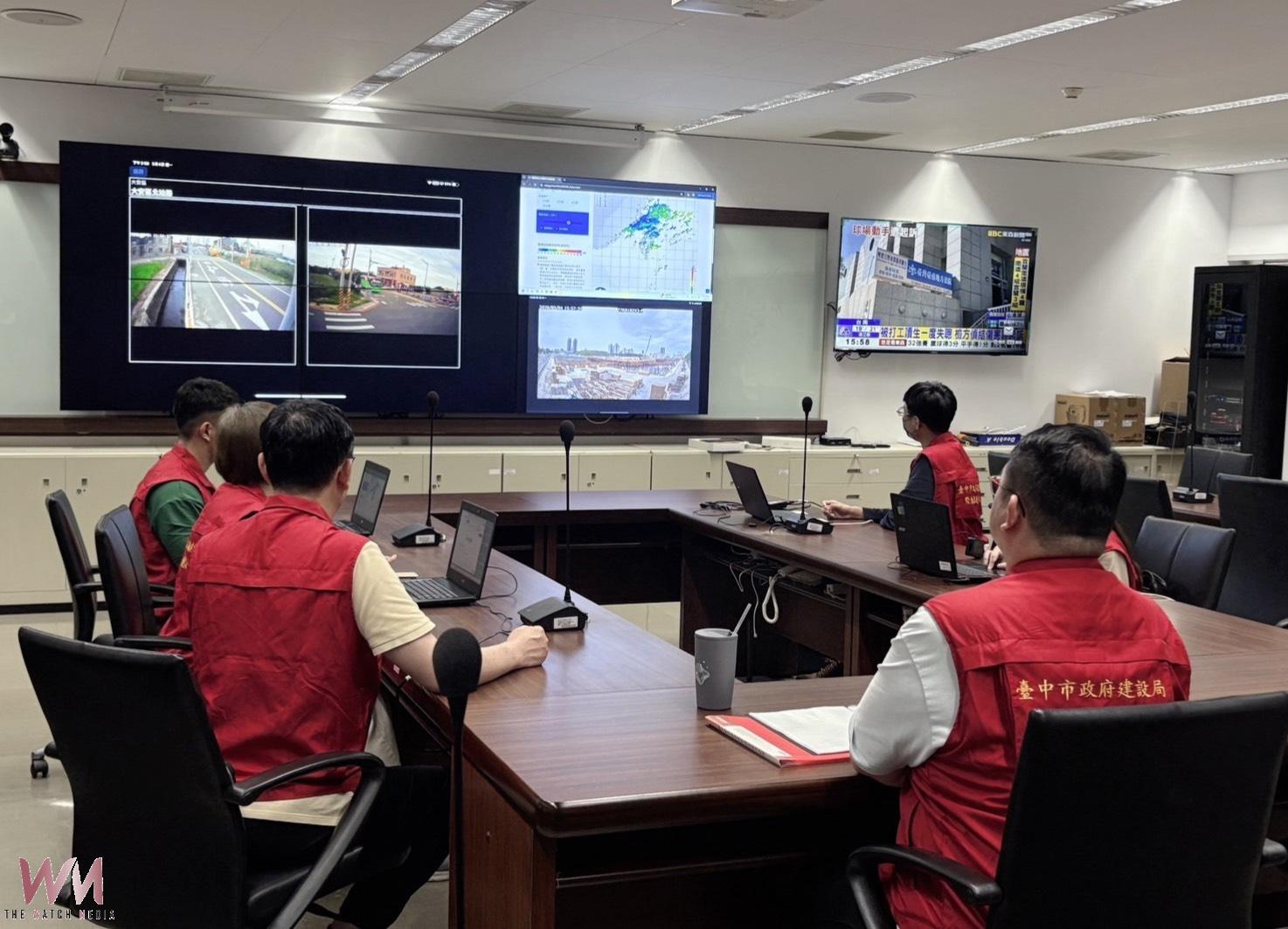 梅雨鋒面來襲、防汛戒備升級　台中市建設局啟動三級應變守護市民安全