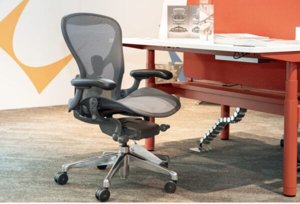 (圖說:Herman Miller Aeron ESD Chair)