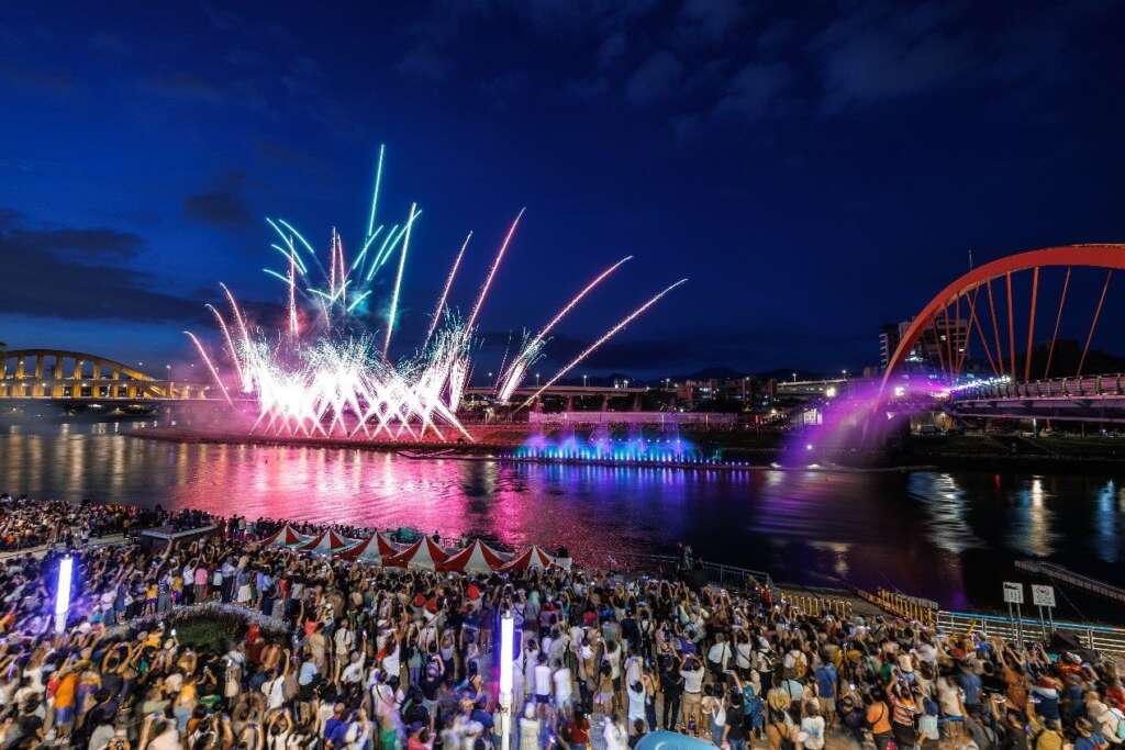 ▲2026台北水舞嘉年華6/13開幕限定水火共舞(圖為2025年活動資料照)