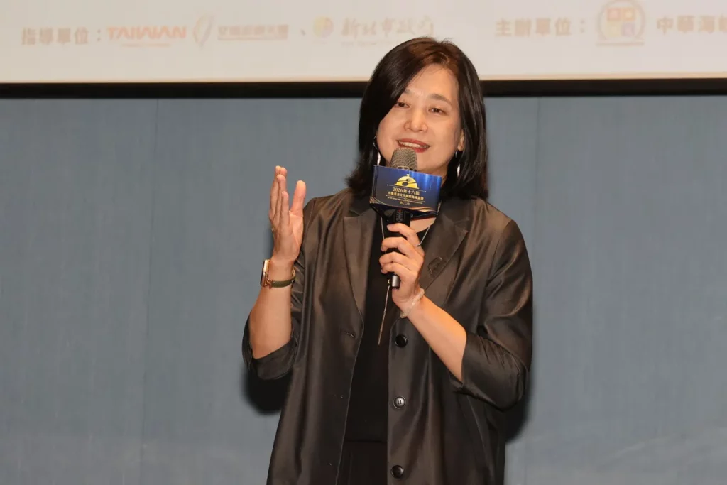 交通部觀光署署長陳玉秀也特來參與2026第十六屆「中華觀光美食國際高峰論壇」。