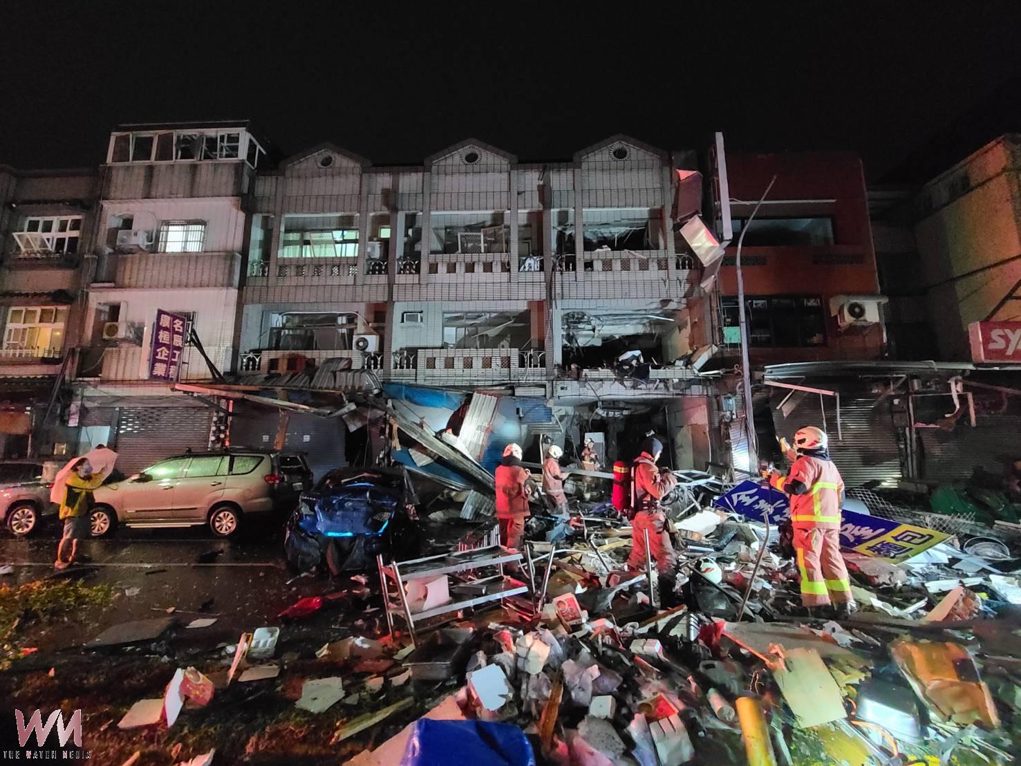 竹市高翠路氣爆2死2傷 街道慘如轟炸戰場 - https://www.watchmedia01.com