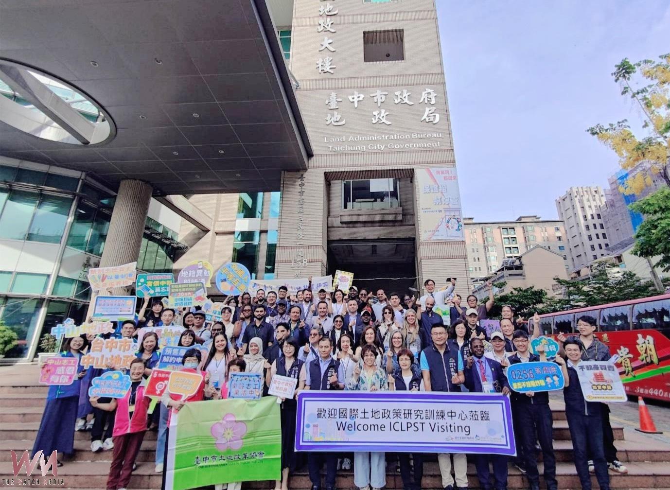 全球34國地政菁英拜會台中市地政局　見證台中智慧地政成果