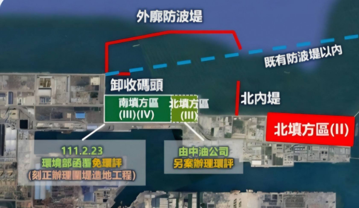 台中港南填方的位置圖