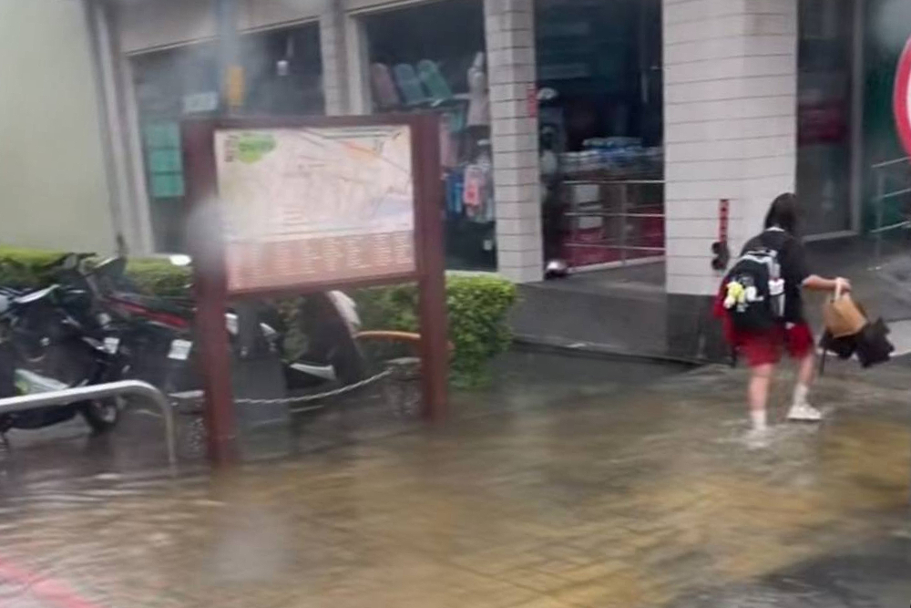 台中大里中興路遇豪雨就淹　江和樹要求市府檢討會勘 221