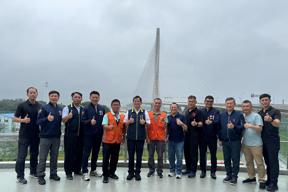 新北市消防局參訪淡江大橋管理中心 陳崇岳:強化跨機關災害應變機制 212 新北市消防局參訪淡江大橋管理中心 陳崇岳:強化跨機關災害應變機制 211