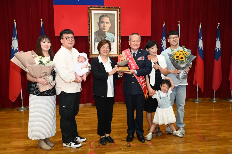 彰化115年警察節慶祝大會 王惠美表揚67位績優員警