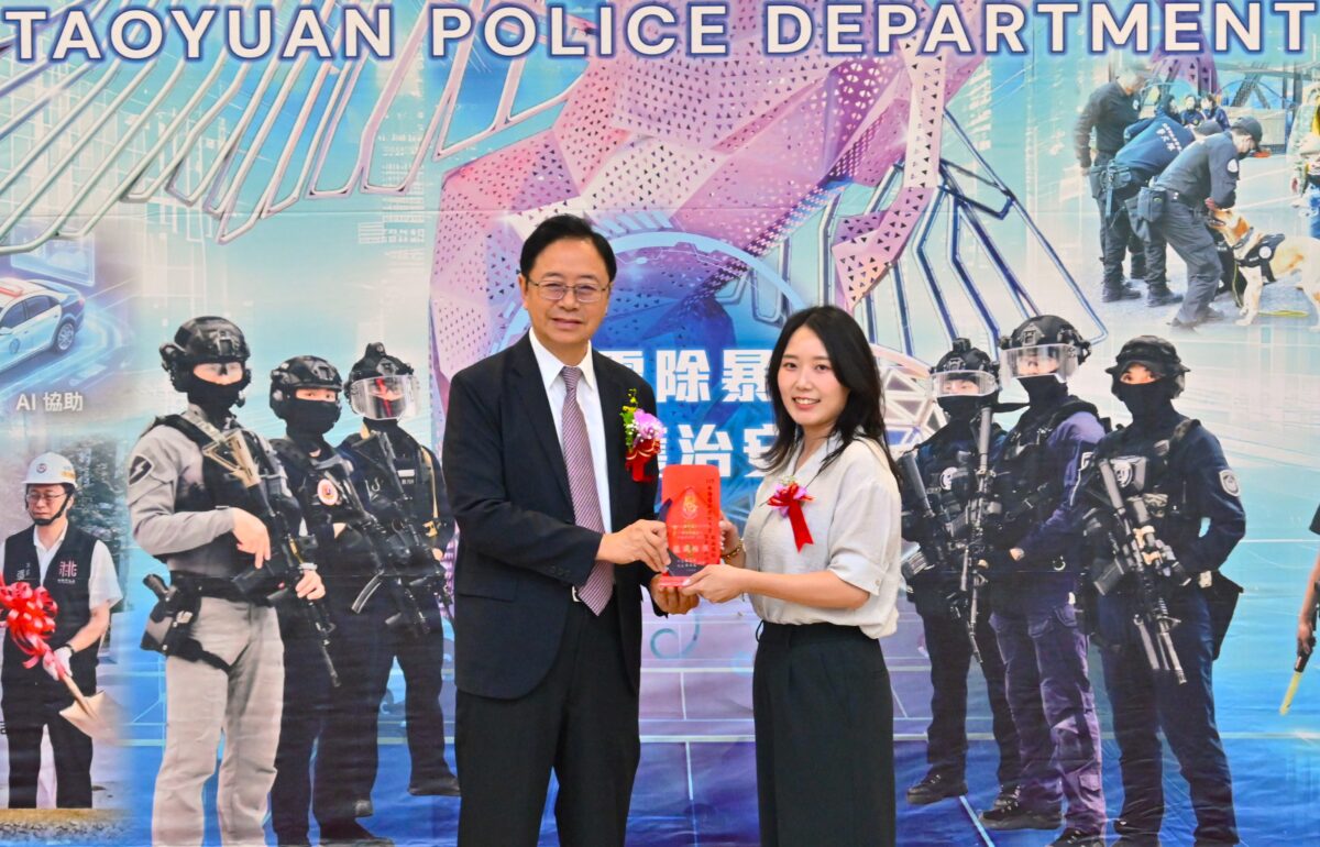 自比「皮克敏」細心採證!中壢分局女警許淑婷獲選桃園鑑識楷模 S 24354823 0