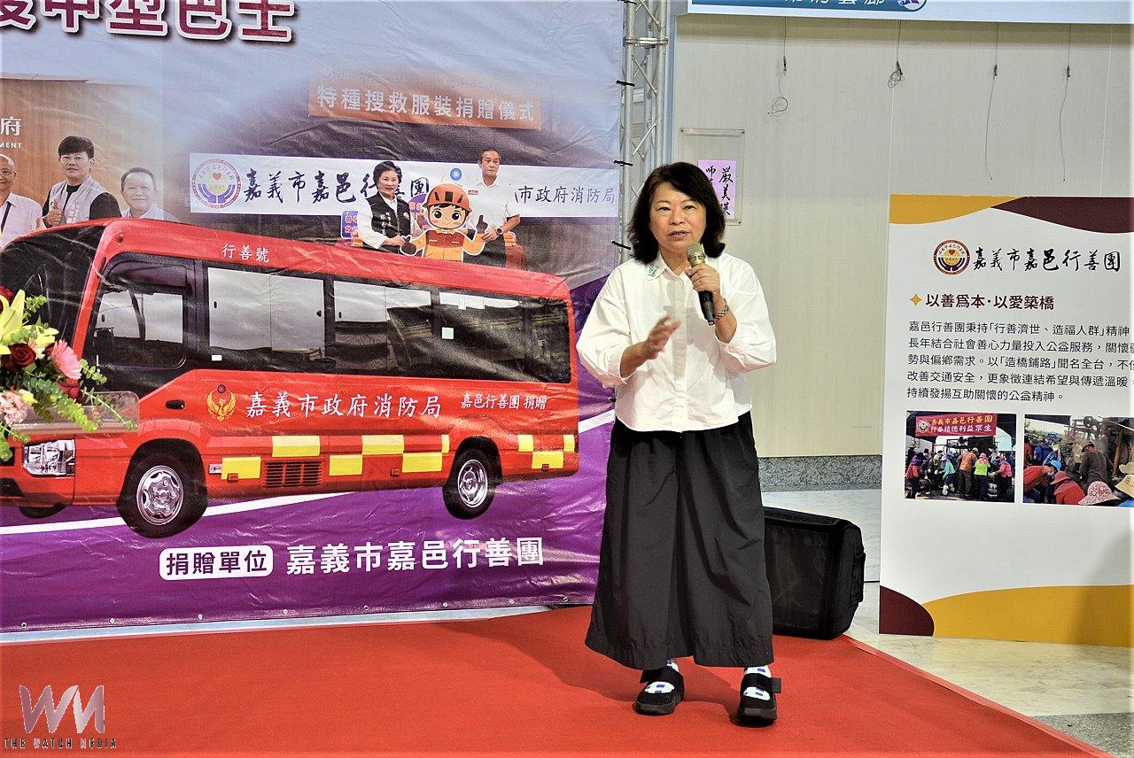 提升嘉市特搜跨區救災能量 嘉邑行善團捐21人座中巴 - https://www.watchmedia01.com