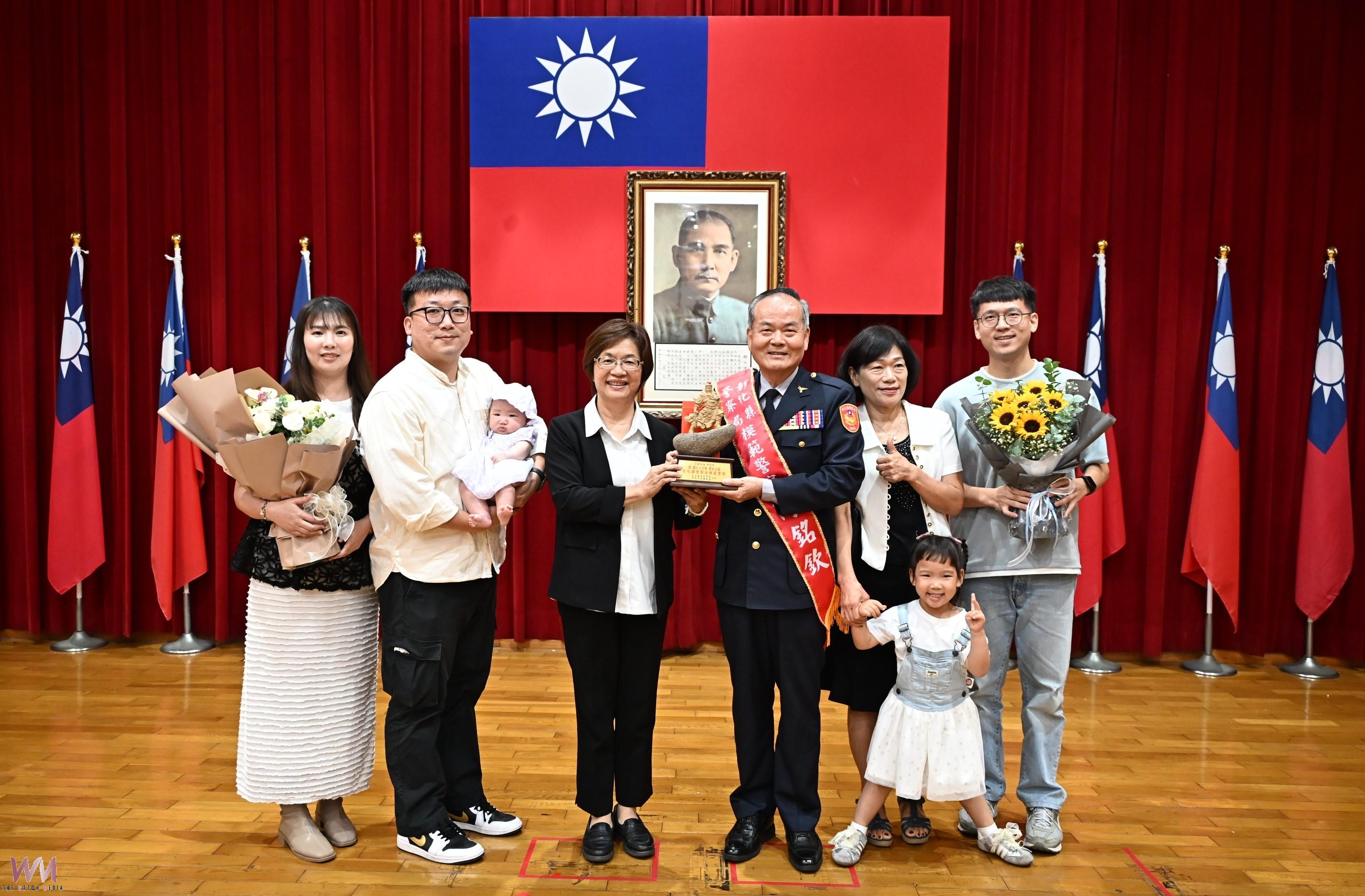 （有影片）／王惠美表揚績優警力　彰化警察節展現團隊戰力 - https://www.watchmedia01.com