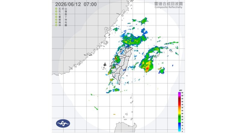 雨還沒下完!下週二前西部續防局部強降雨