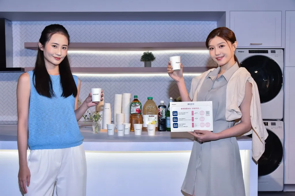 惠而浦「讓生活多一點美國時間」現場除規劃兌換限量飲品、爆米花、拍貼體驗、美式生活心願牆與主廚料理秀外，完成指定任務有機會將惠而浦Coloris 8合1 Chef主廚機26L、Coloris系列20L 2合1燒烤微波爐及Coloris系列20L電子式微波爐等人氣家電帶回家_惠而浦提供