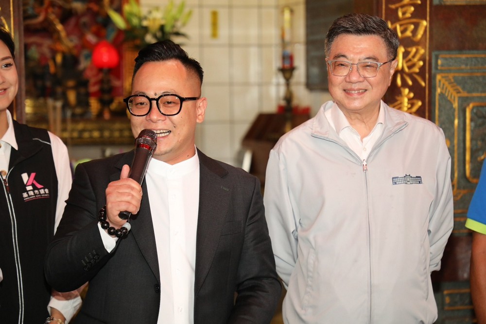 卓榮泰盛讚政見有魄力 童子瑋:整合中央地方資源建設基隆 230 卓榮泰盛讚政見有魄力 童子瑋:整合中央地方資源建設基隆 229