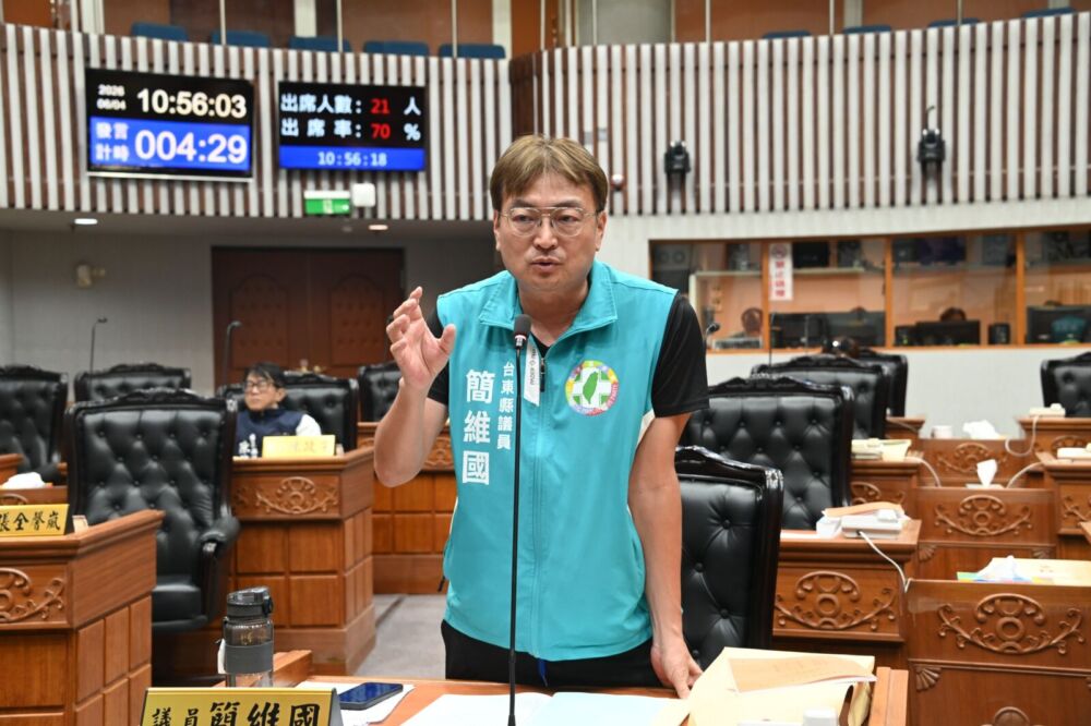 台東治水補助掛零掀民怨 簡維國列時間軸揭縣府「早知不會過」 260 台東治水補助掛零掀民怨 簡維國列時間軸揭縣府「早知不會過」 259