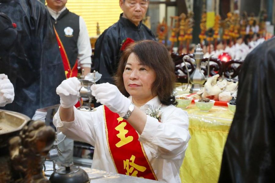 大天宮神農聖帝5520週年聖誕千秋!黃敏惠市長祈願國泰民安、市運昌隆