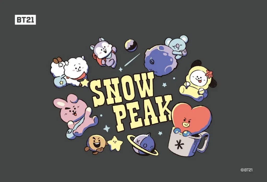 Snow Peak I BT21 首度攜手超萌登場！