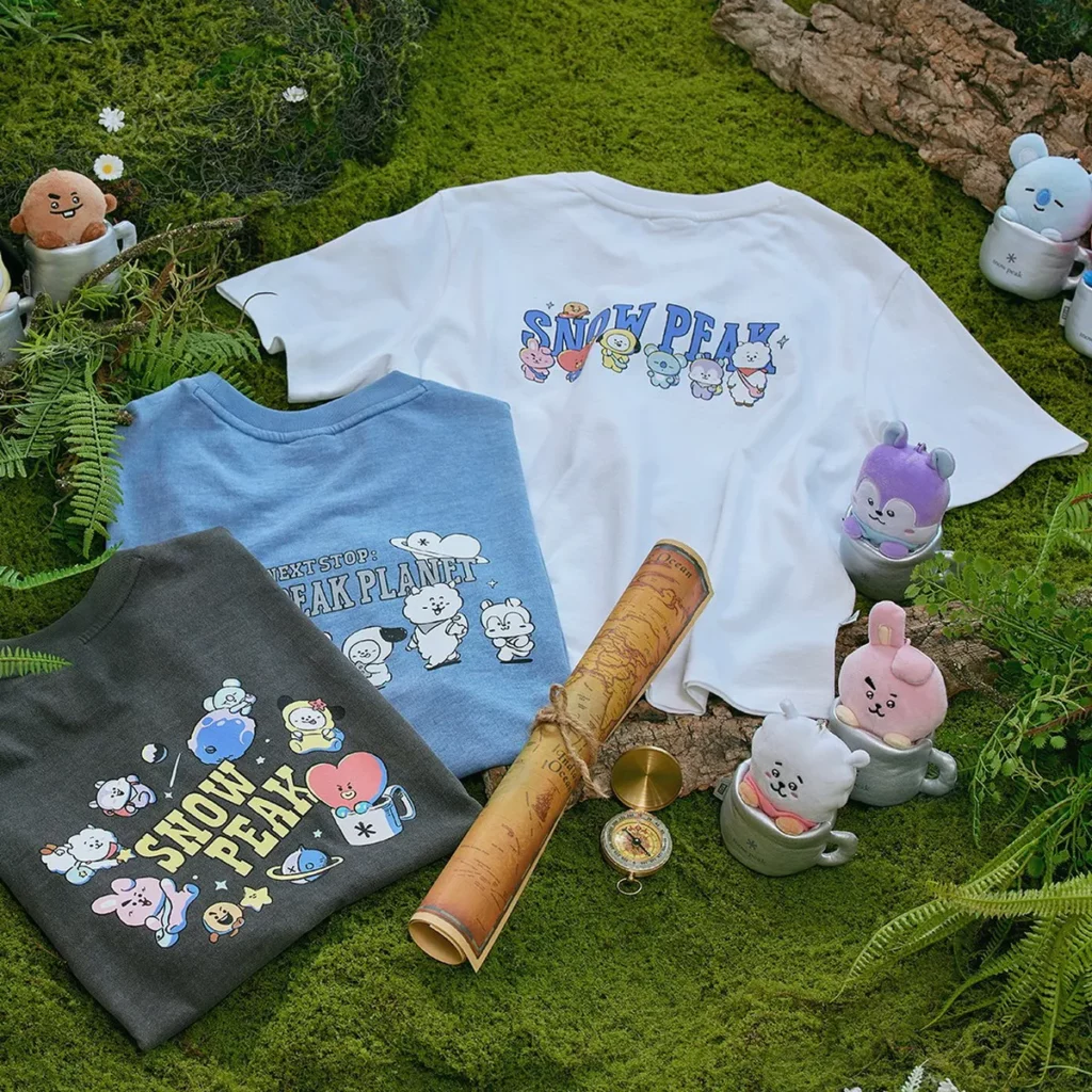 日本品牌Snow Peak攜手超人氣IP BT21，全新系列正式揭曉!