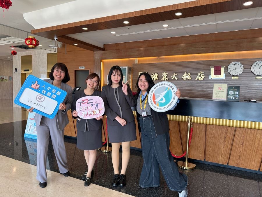 ▲TDC協助雅霖大飯店建置職務職能學習地圖,優化人才發展制度。