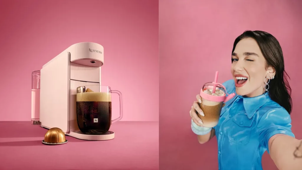 繼國際流行天后杜娃·黎波（Dua Lipa）今年 3 月出任 Nespresso 全球品牌大使後，Nespresso宣佈於歐美市場熱賣的 Vertuo UP 膠囊咖啡機也將於 7 月 1 日正式登台。