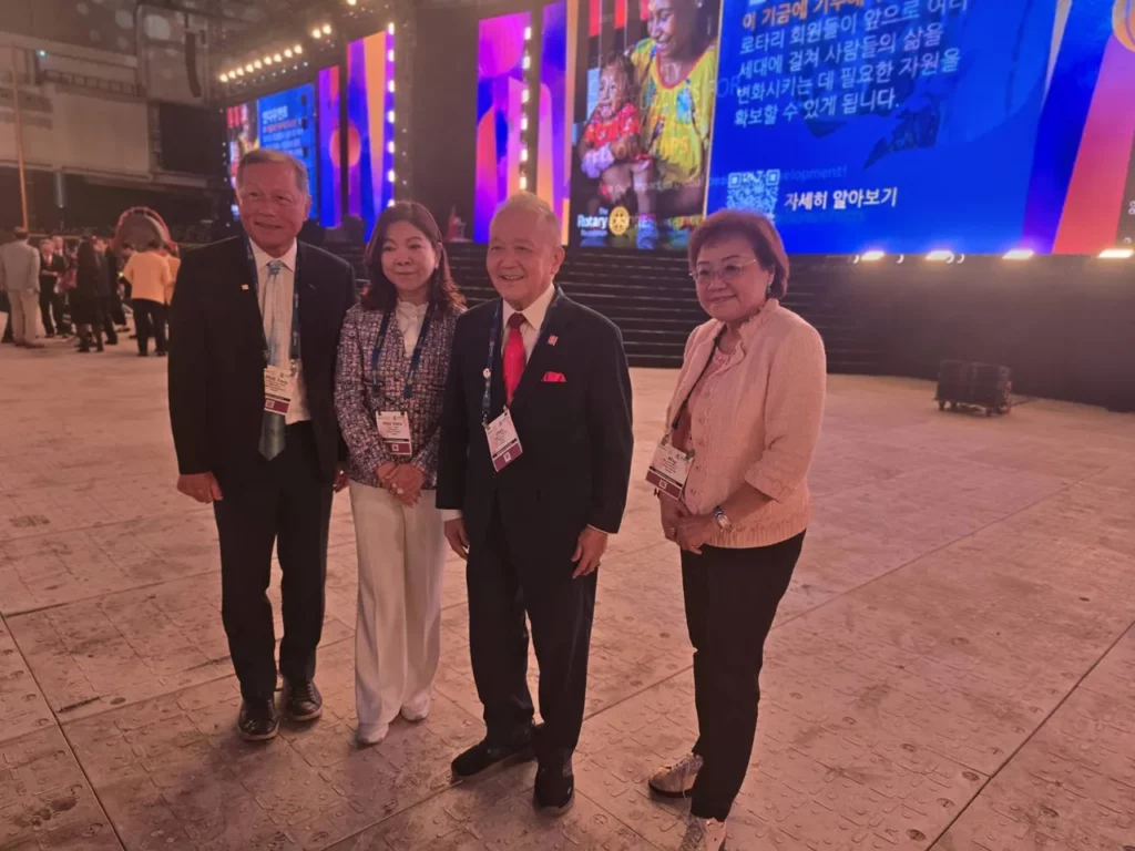 台北台美社大保姆PRIP Gary、PDG/CP May擔任國際重要貴賓接待