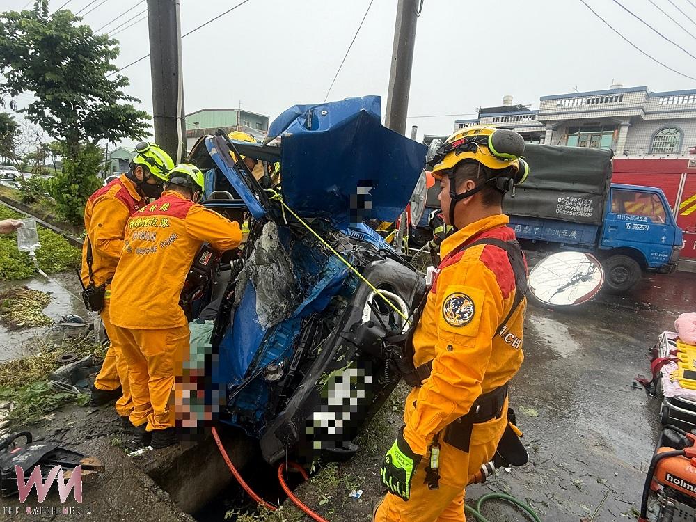 雲林土庫嚴重車禍!男駕駛受困變形車體 OHCA送醫宣告不治 - https://www.watchmedia01.com