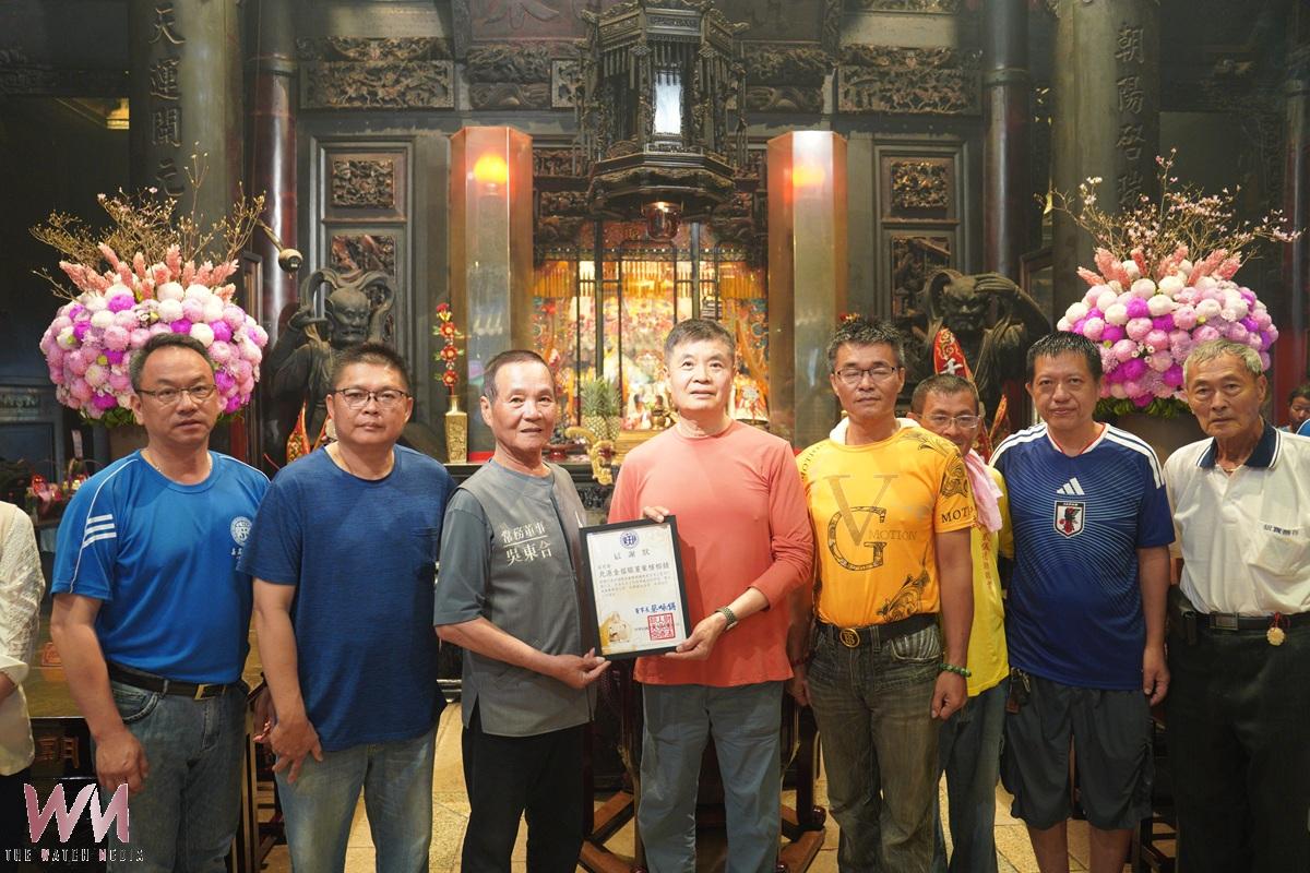 北港金福順荖葉檳榔舖捐贈百年媽祖大旗 朝天宮文物館再添一般古物 - https://www.watchmedia01.com
