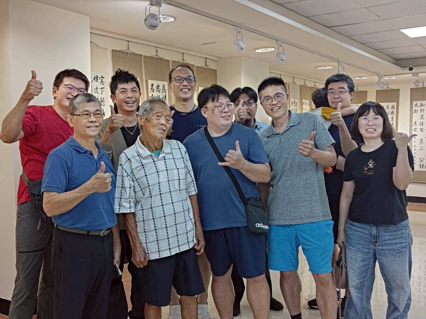 近90歲仍日日揮毫 楊日新書法個展員林美術館登場 - https://www.watchmedia01.com