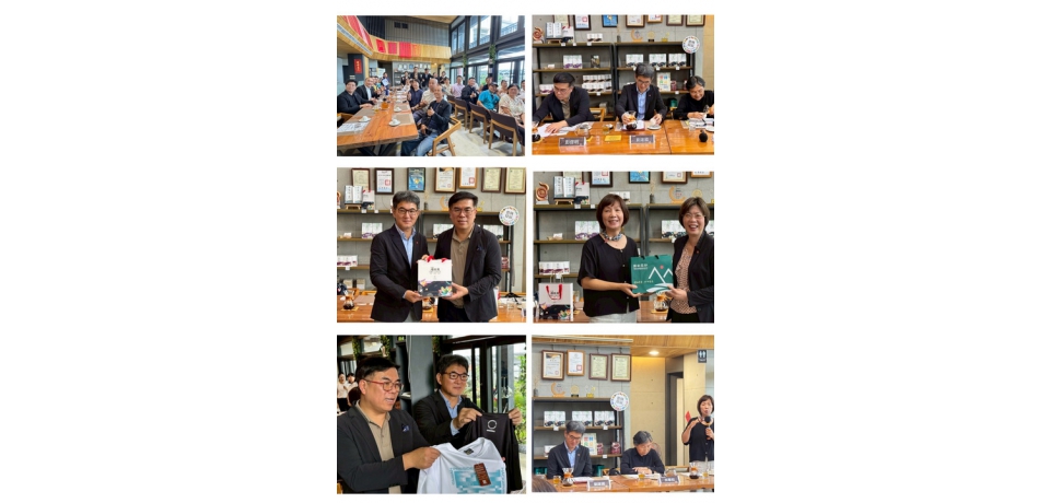 立委劉建國邀環境部長彭啓明訪古坑 推動咖啡全株利用打造全國循環經濟示範基地