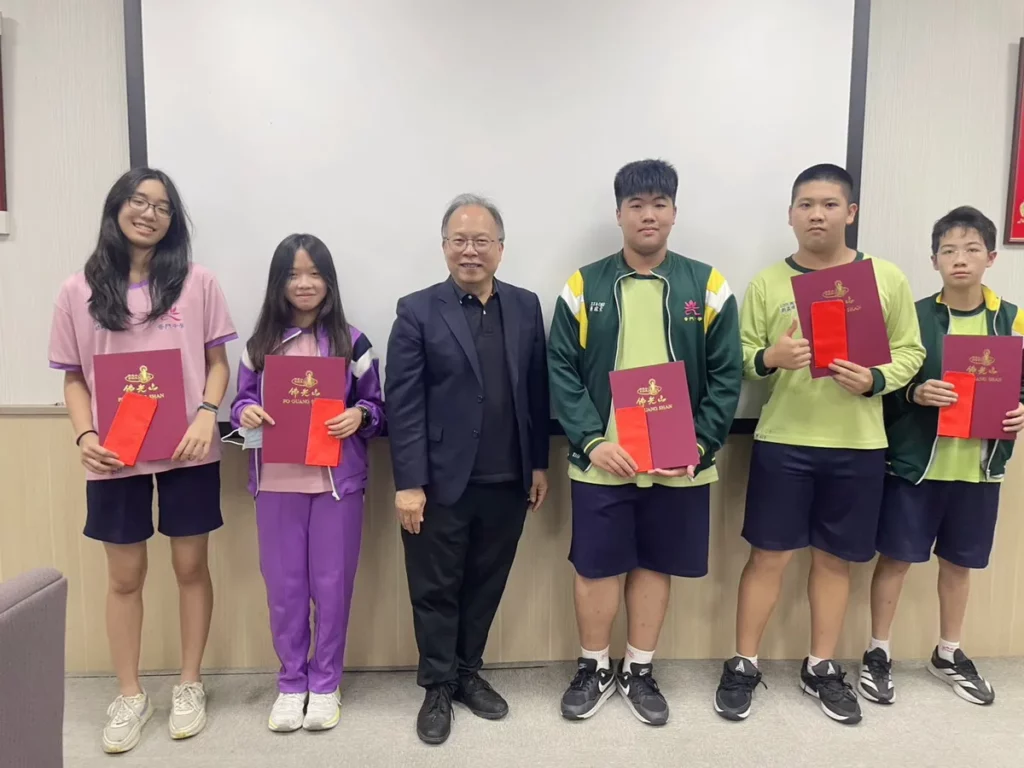 《三十而光|目中有人計畫》,於2026年6月15日中午在普門中學舉行頒獎分享活動。