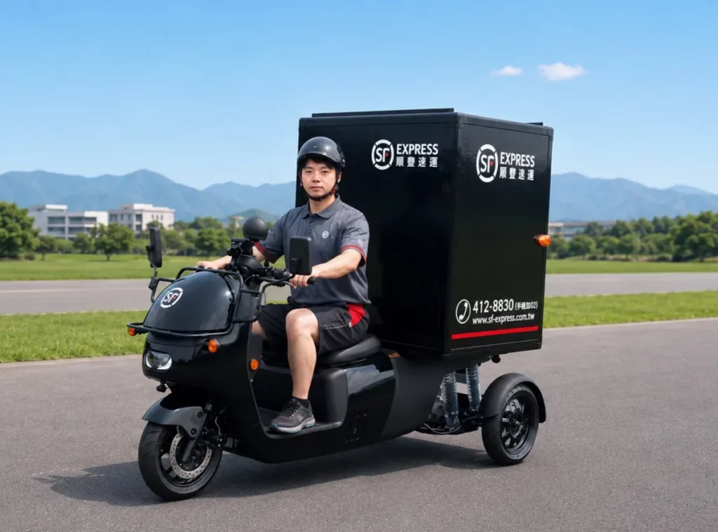 台灣順豐以專業配送服務與靈活調度運營車輛，提升都會區物流服務效率與客戶體驗。