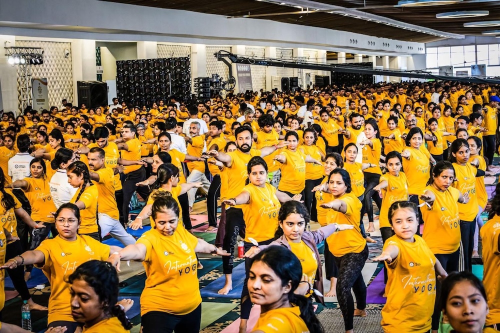 國際瑜珈節台灣加入全球專注力行動 Akshar Yoga再挑戰世界紀錄 212 國際瑜珈節台灣加入全球專注力行動 Akshar Yoga再挑戰世界紀錄 211