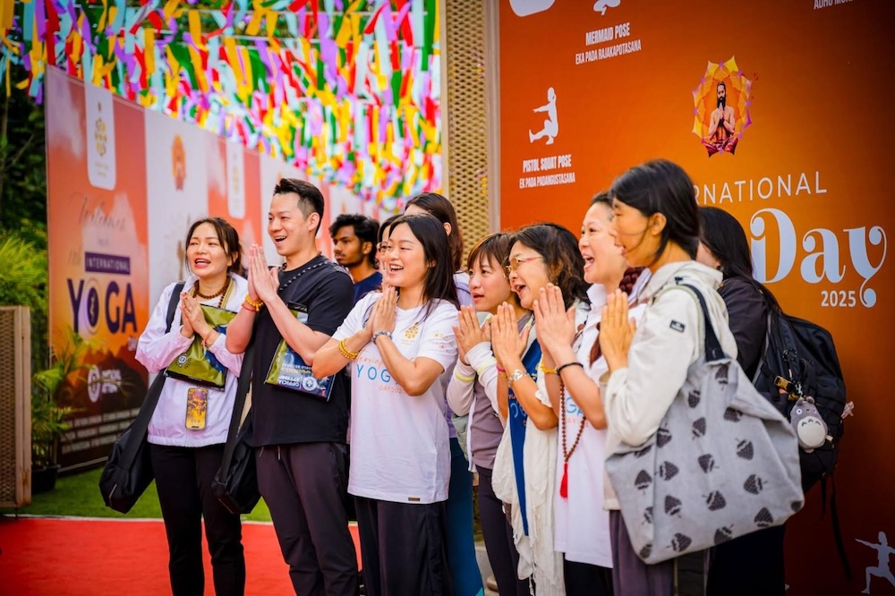 國際瑜珈節台灣加入全球專注力行動 Akshar Yoga再挑戰世界紀錄 214 國際瑜珈節台灣加入全球專注力行動 Akshar Yoga再挑戰世界紀錄 213