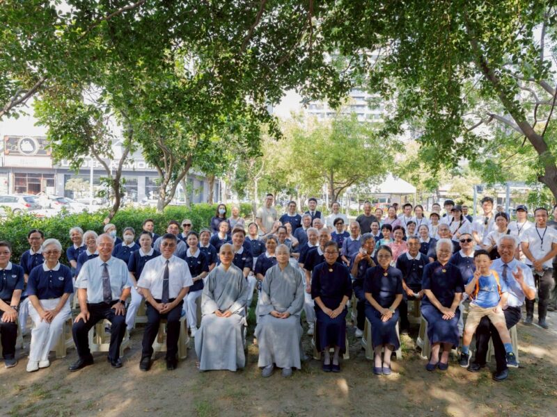 圖文:慈濟首座宮脇小森林落腳台南安平聯絡處攜手一野森林以大地遊戲串起社區及生態的共同創造。