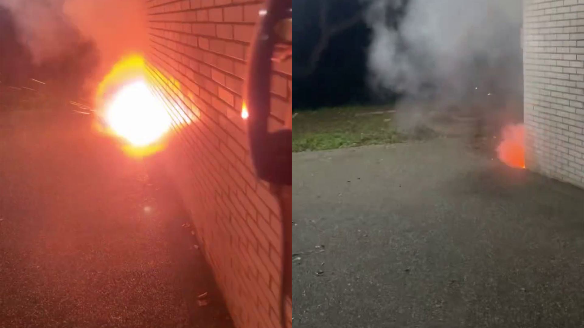 ▲快訊／新竹清大宿舍深夜火警！火花爆炸聲不斷　疑電線走火...學生驚逃　（圖／Threads／money_0124_授權；未經授權請勿翻攝）