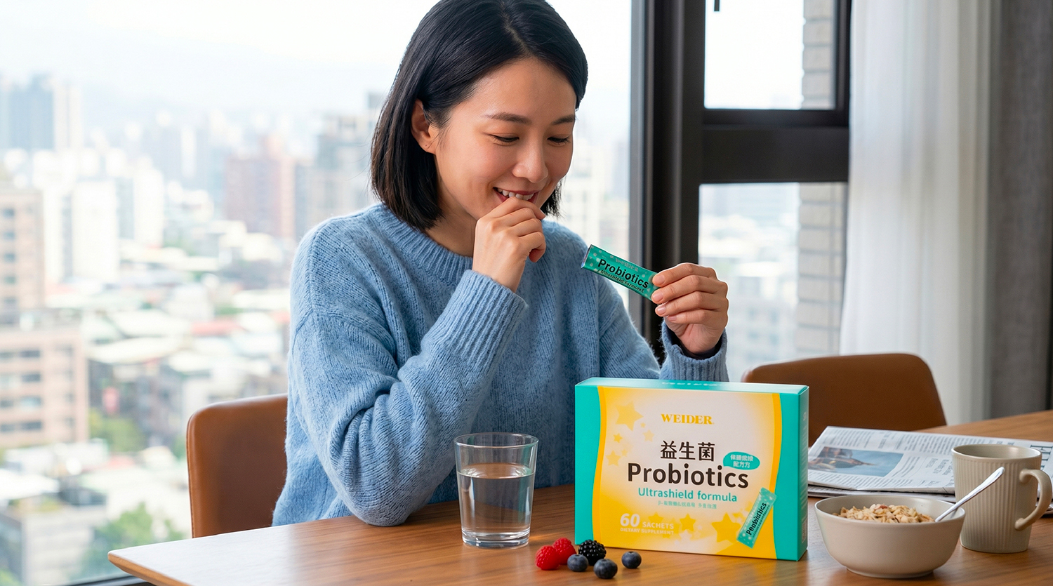 強調體質調整的威德保護力益生菌,近來累積不少消費者分享使用後的感受。/圖:Weider 威德