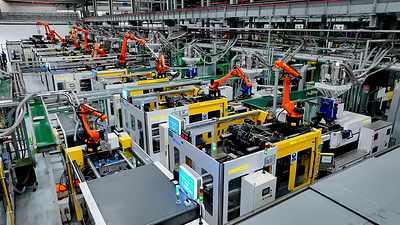 Full automation powered by KUKA robots at Midea Thailand Factory Full automation powered by KUKA robots at Midea Thailand Factory