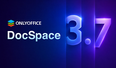 ONLYOFFICE DocSpace 3.7 released. ONLYOFFICE DocSpace 3.7 released.