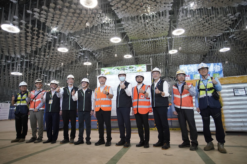 交通部長陳世凱視察第三航廈 期許桃園機場成為東亞樞紐機場 48
