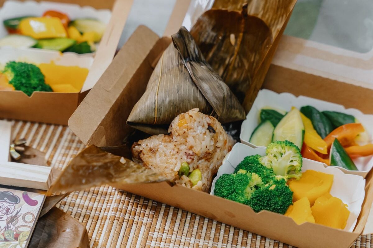 ▲端午佳節，家家戶戶粽香四溢，嘉義市政府環境保護局提醒惜食不浪費打造綠色端午。（圖：劉芳妃攝）