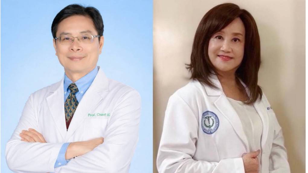 ▲空中醫學講座邀請張基隆(左)教授以「從現代生物醫學解密人體免疫軍團」為題,由許心華博士主持。(圖/許心華博士提供)