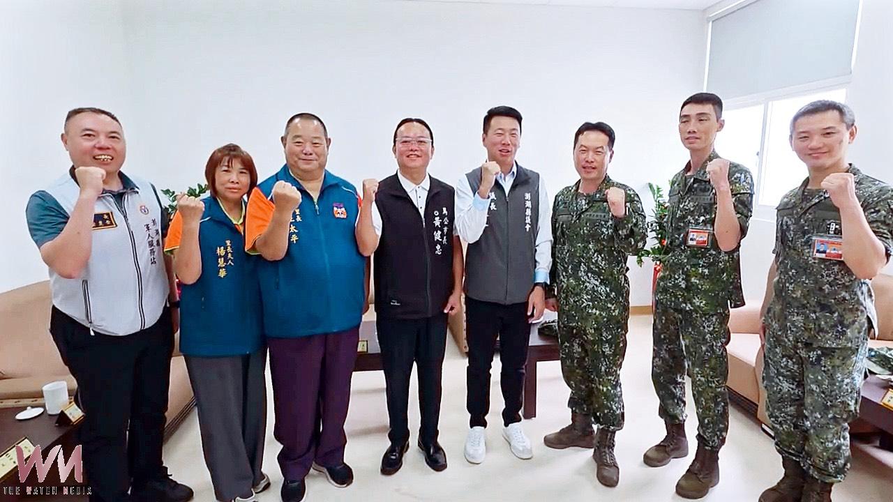 端午前暖心勞軍 議長陳毓仁與市長黃健忠慰問彈藥庫及戰車營向國軍致敬 - https://www.watchmedia01.com