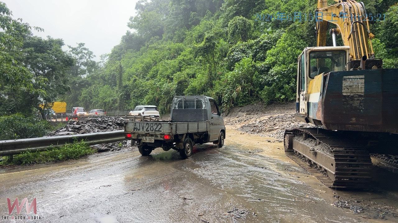 南投89線邊坡不穩土石持續流竄 縣府搶修守護安全 - https://www.watchmedia01.com