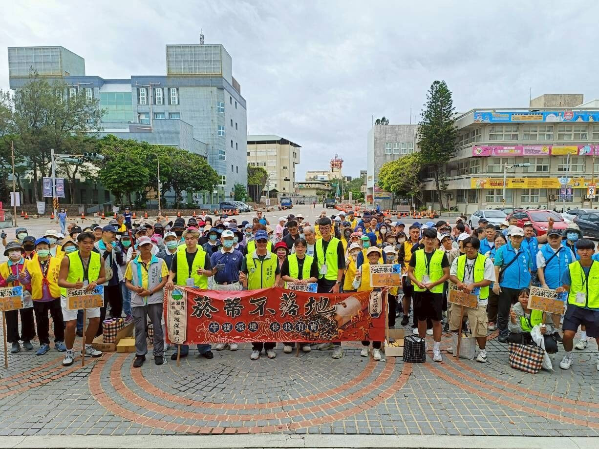 全民出動清除8.5公斤菸蒂 澎湖環保局籲菸蒂不落地
